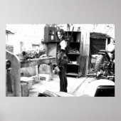 バイク小屋 ポスター (正面)