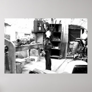 バイク小屋 ポスター