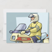 バイク招待状 招待状 (正面)