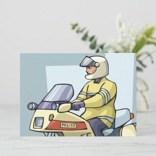 バイク招待状 招待状 (スタンド正面)