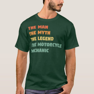 バイク整備士おもしろいギフト彼のためのオートバイ Tシャツ