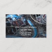 バイク整備士両面ビジネスカード 名刺 (裏面)