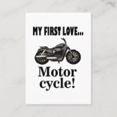 バイク整備士修理サービスバイク 名刺 (正面)