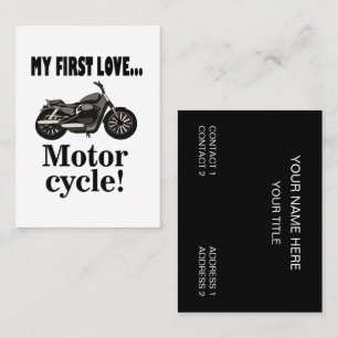 バイク整備士修理サービスバイク 名刺