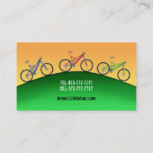 バイク旅行の名刺 名刺 (裏面)