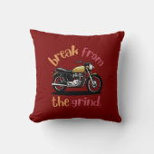 バイク枕 クッション (正面)