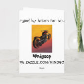 バイク父のデイカード カード (裏面)