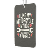 バイク犬のオーナー ユーモア カーエアーフレッシュナー (左)