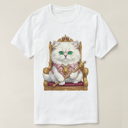 バイク猫 Tシャツ (デザイン正面)