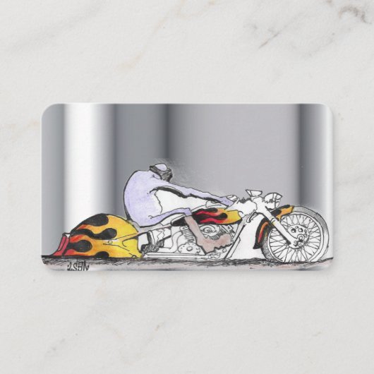 バイク用名刺 名刺 (正面)