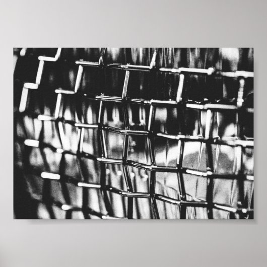 バイク用自動二輪車前照灯カバーグリル ポスター (正面)