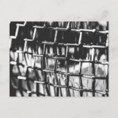 バイク用自動二輪車前照灯カバーグリル ポストカード (正面)