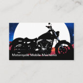 バイク移動修理業者名刺 名刺 (正面)