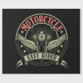 バイク簡単ライダーバイクデザイン ラッピングペーパー (フラット)