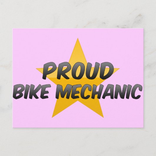 バイク誇りを持った整備士 ポストカード (正面)