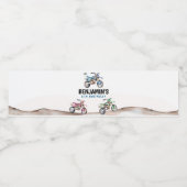 バイク誕生日ウォーターボトルラベル ペットボトルラベル (シングルラベル)