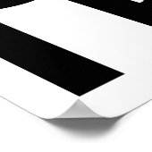 バイク転がスポスタおもしろいー ポスター (角)