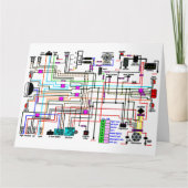 バイク配線図。 カード (正面)