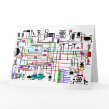 バイク配線図。