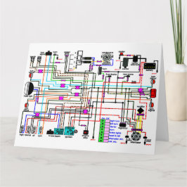 バイク配線図。 カード