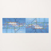 バイク配線図。 ヨガマット (裏面(横))