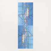 バイク配線図。 ヨガマット (裏面)