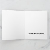 バイク魂、あなたが生まれた特別な日 カード (内部)