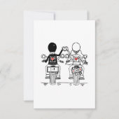 バイク ウェディング セーブザデート (正面)