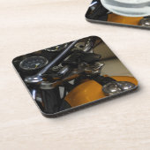 バイク オートバイ ライダー コースター (左側)