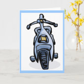 バイク カード (黄色い花)