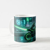 バイク コーヒーマグカップ (正面左)