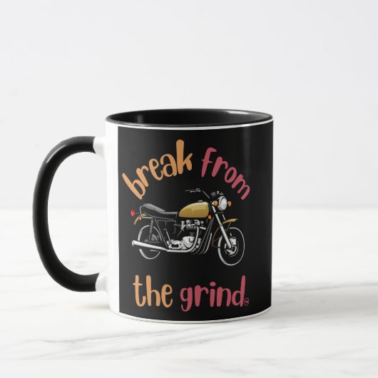 バイク コーヒーマグ マグカップ (左)