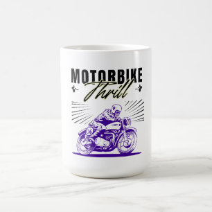 バイク・スリル コーヒーマグカップ
