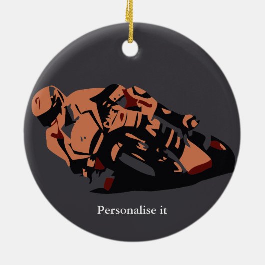 バイク セラミックオーナメント (裏面)