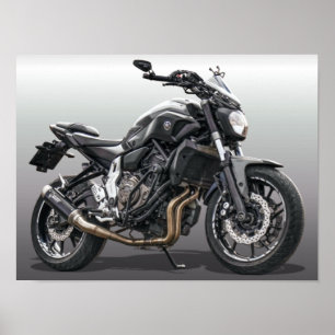 バイク – ハゲ自転車 ポスター