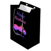 バイク/バイクパーソナライズされた抱き枕 ミディアムペーパーバッグ (正面アングル)