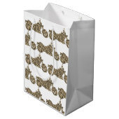 バイク/バイクパーソナライズされた抱き枕 ミディアムペーパーバッグ (裏面アングル)