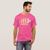 バイク – バイク – 進化 – ギフト Tシャツ (正面フル)
