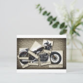バイク ポストカード (スタンド正面)