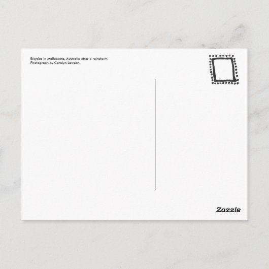 バイク ポストカード (裏面)