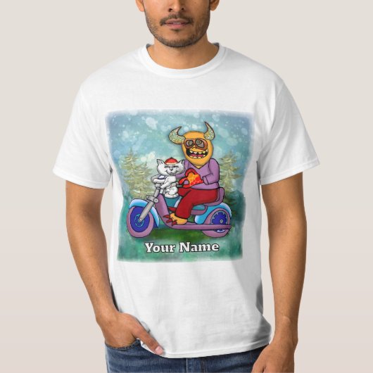 バイク モンスター Tシャツ (正面)