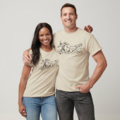 バイク レース ストリートバイク Tシャツ (ユニセックス)