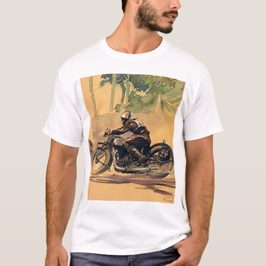 バイク ヴィンテージ Tシャツ (正面)