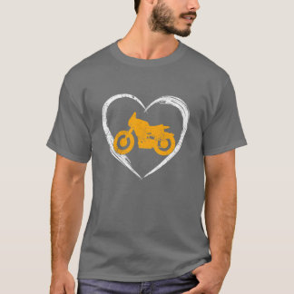 バイク 愛 友達 Tシャツ