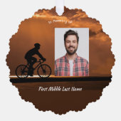 バイク 自転車 サイクリング 記念品 オーナメントカード (正面)