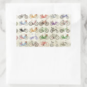 バイク 長方形シール (バッグ)