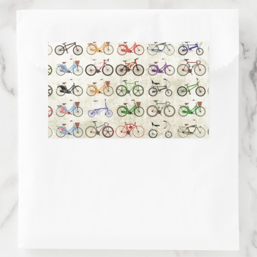 バイク 長方形シール (バッグ)