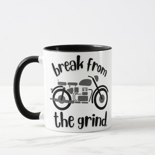 バイク 2 コーヒーマグ マグカップ (左)