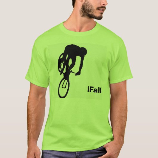 バイク、iFall Tシャツ (正面)
