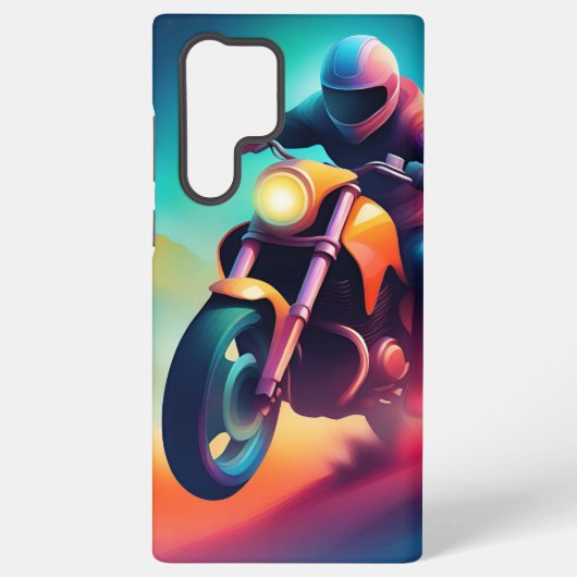 バイク SAMSUNG GALAXYケース (裏面)